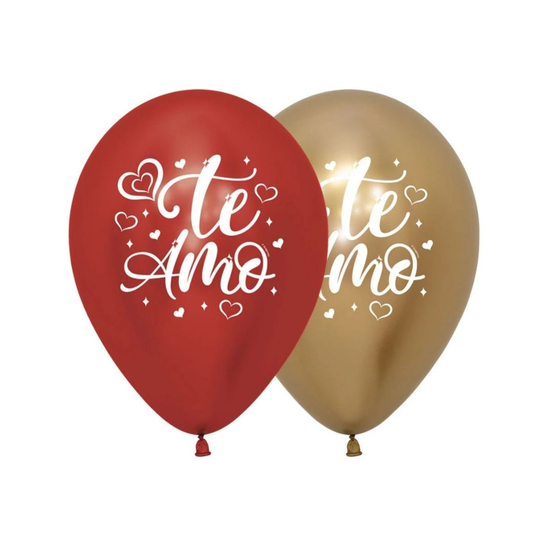 Compra Globo R-12 Te Amo Brillante *12 Unidades en Partymax. Bogotá. Imagen #1.