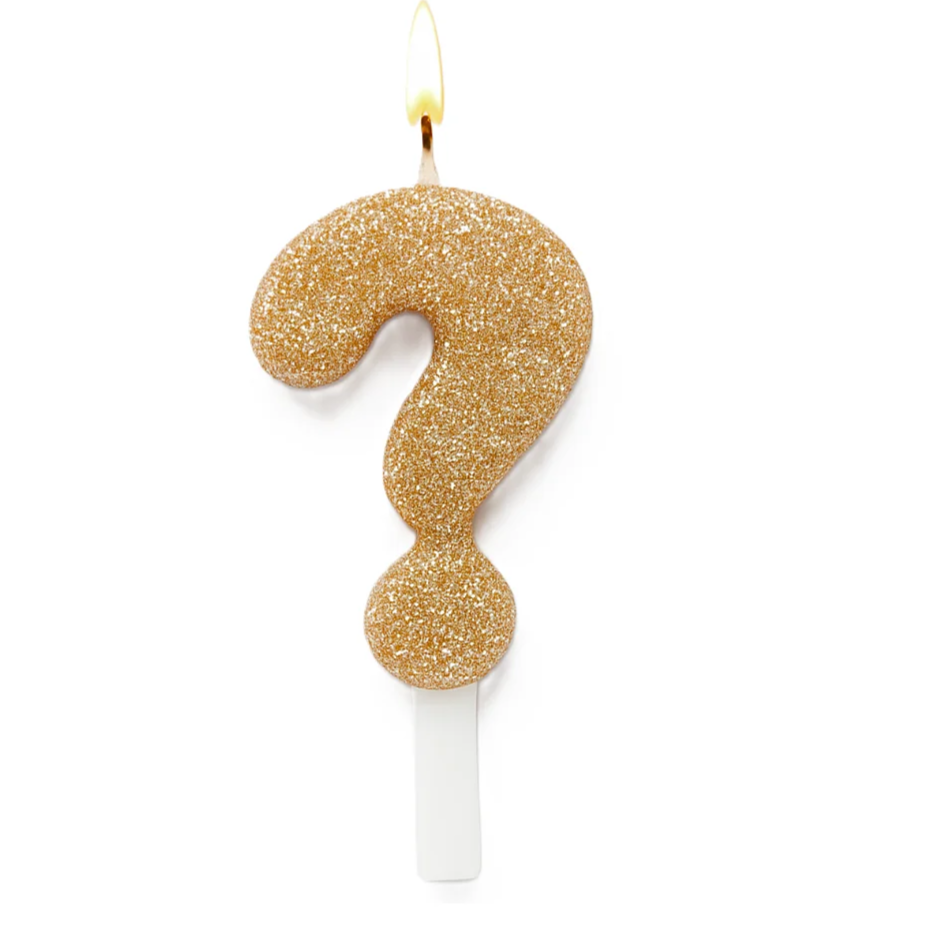 Compra Vela Dorado Número ? en Partymax. Bogotá. Imagen #1.