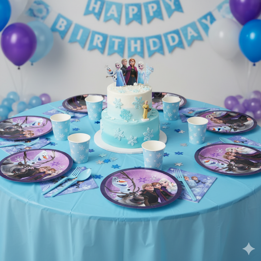 Compra Plato Redondo 7" Frozen * 10 Unidades en Partymax. Bogotá. Imagen #2.