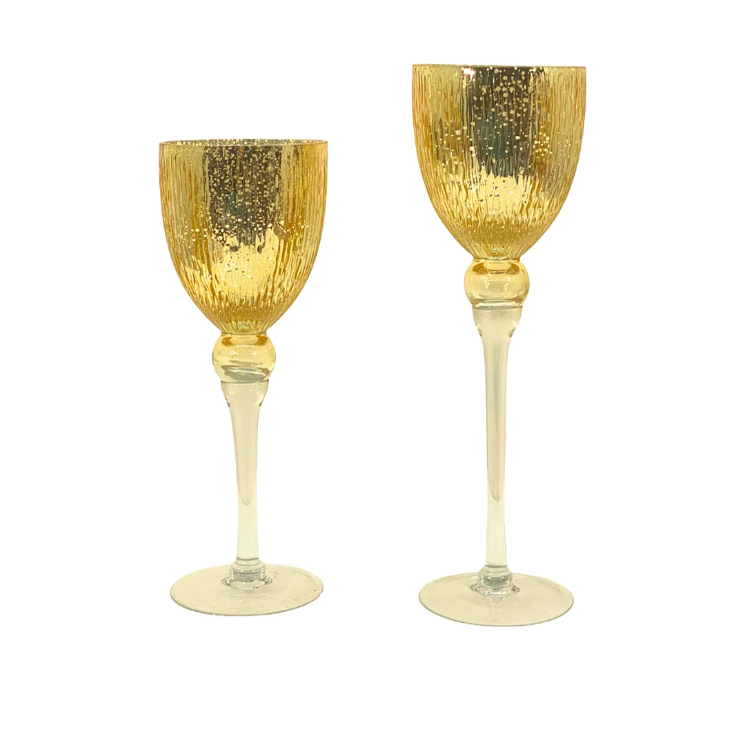 Compra Juego Candelero Doradas 2 Piezas en Partymax. Bogotá. Imagen #1.