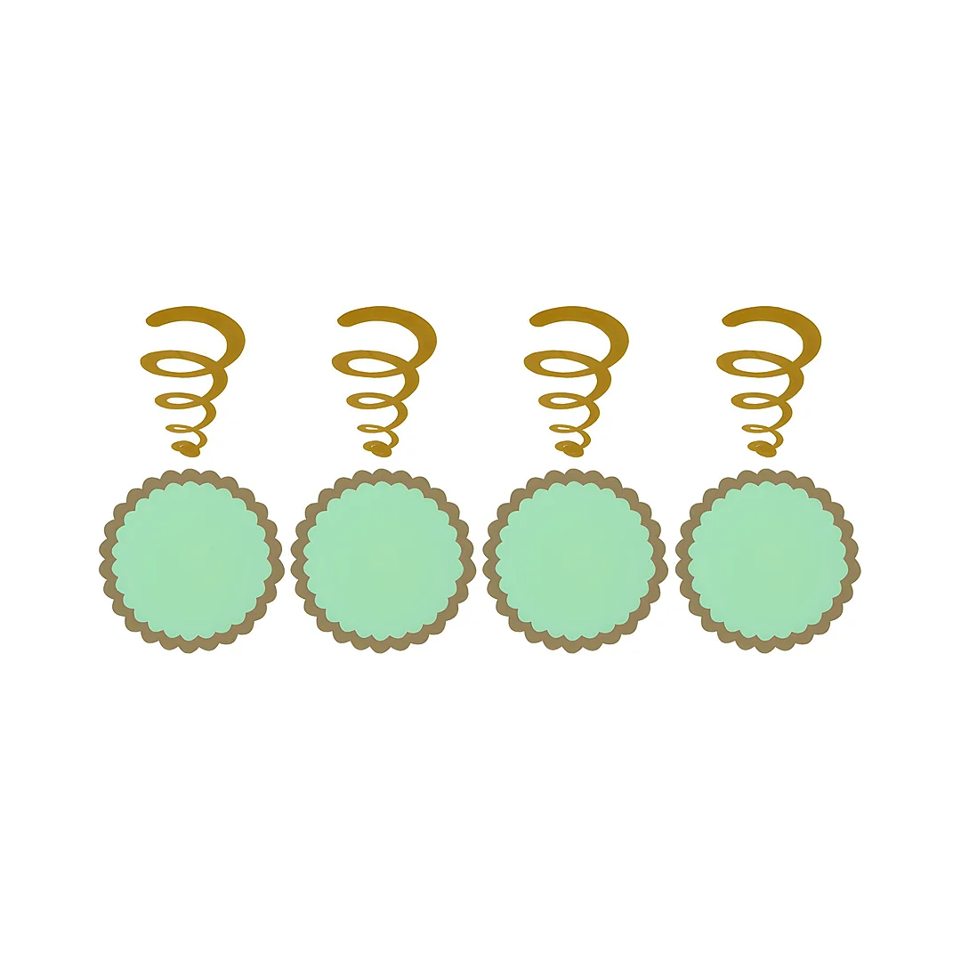 Compra Espiral Verde Pastel *4 Unidades en Partymax. Bogotá. Imagen #1.