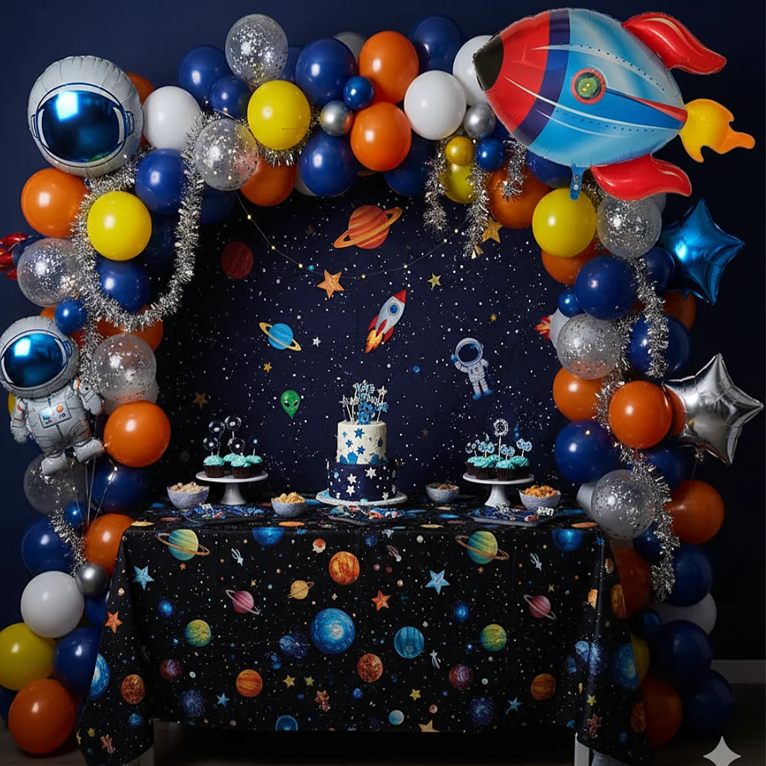 Compra Globo Metalizado Cohete Espacial en Partymax. Bogotá. Imagen #2.