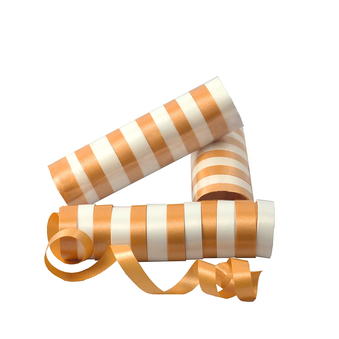 Compra aquí Serpentina Dorado/ Blanco *3 Unidades #1