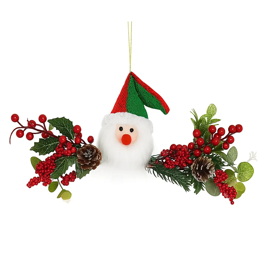 Compra Follaje Con Santa Nieve Cerezos Y Piñas en Partymax. Bogotá. Imagen #1.