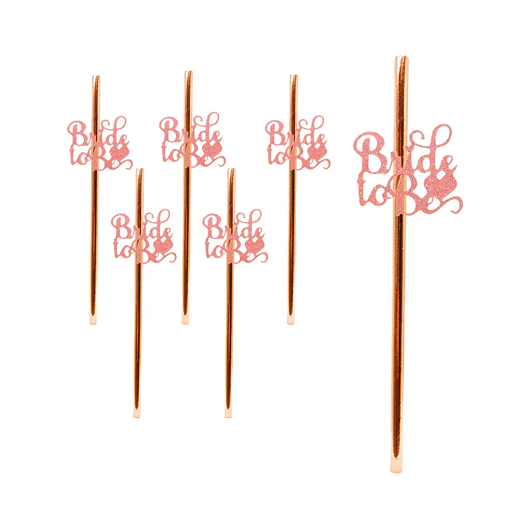 Compra Pitillos Bride To Be *6 Unidades en Partymax. Bogotá. Imagen #1.