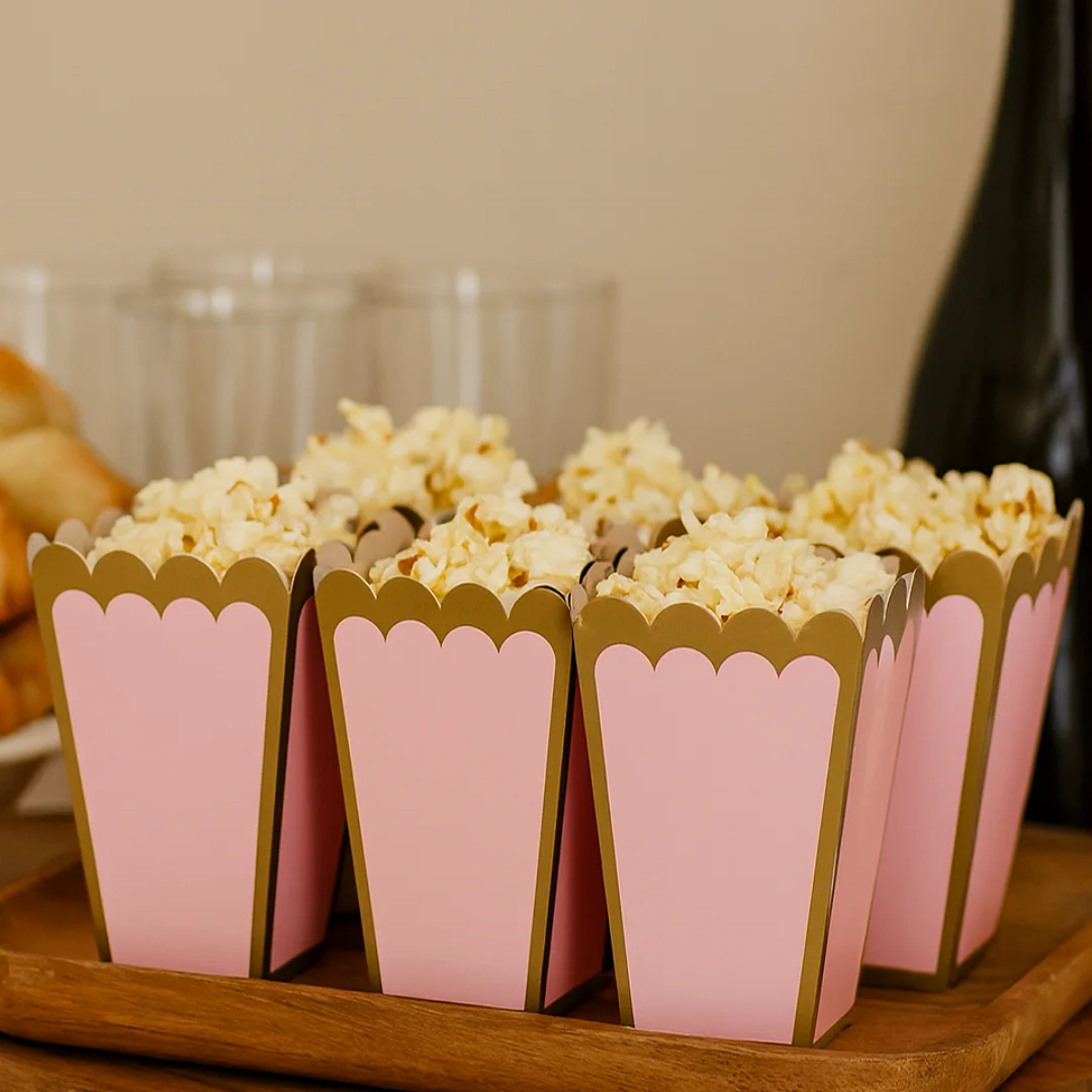 Compra Crispetera Rosado Pastel *6Unidades en Partymax. Bogotá. Imagen #2.