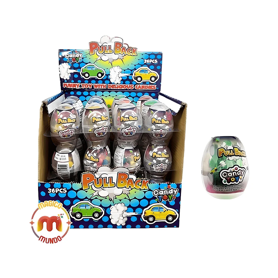 Compra Juguete Candy Toy Carros Display *12 Unidades en Partymax. Bogotá. Imagen #1.