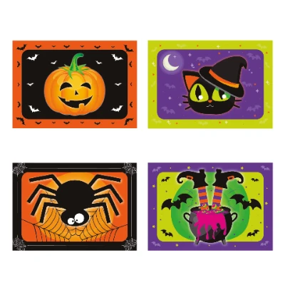 Compra Individual Halloween 4 Motivos Surtidos *8 Unidades en Partymax. Bogotá. Imagen #1.