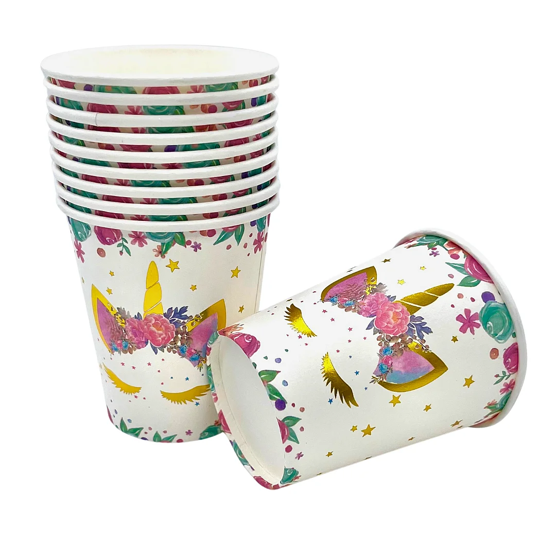 Compra Vaso 9 Onzas Unicornio *10 Unidades en Partymax. Bogotá. Imagen #1.