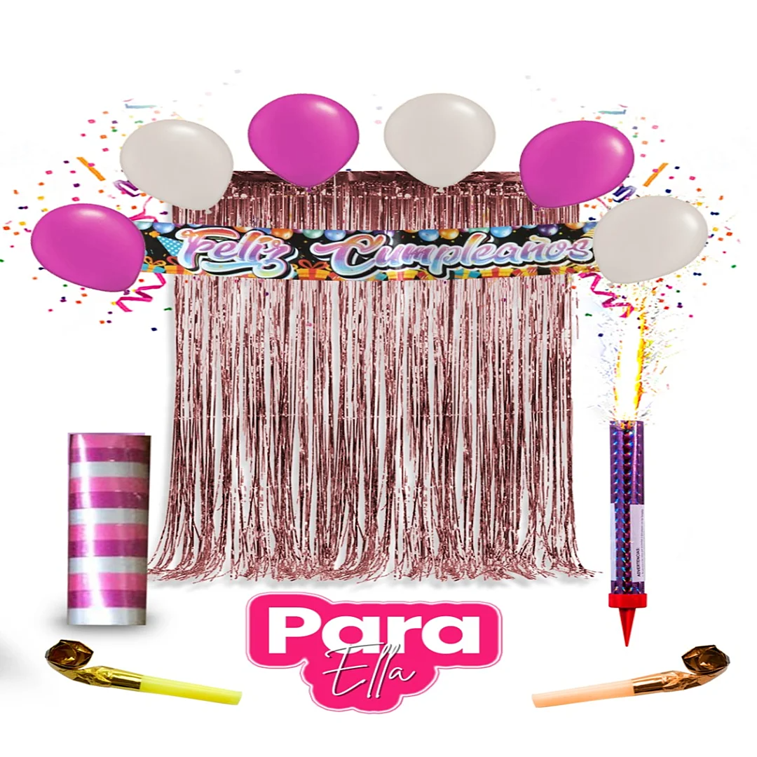 Compra Kit de Cumpleaños para Ella en Partymax. Bogotá. Imagen #2.