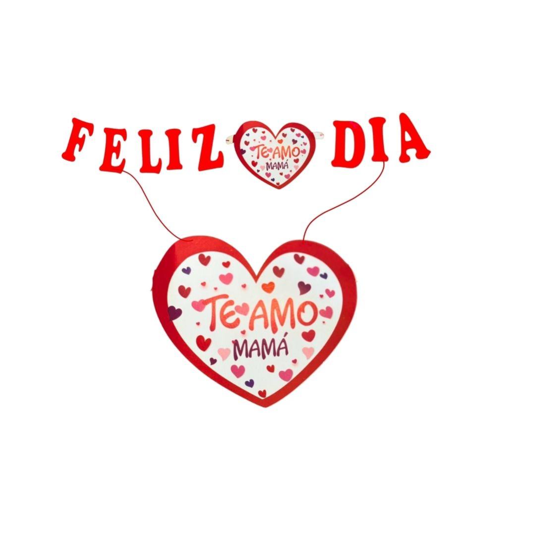 Compra Guirnalda Feliz Dia Mama *1 Metro en Partymax. Bogotá. Imagen #1.