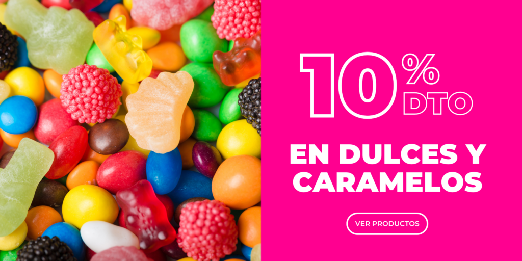 Dulces y caramelos en Partymax