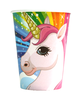 Compra Vaso 9 Onzas Unicornio *10 Unidades en Partymax. Bogotá. Imagen #1.