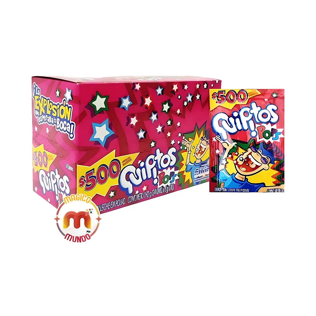 Compra Quipitos Pops Display *24 Unidades en Partymax. Bogotá. Imagen #1.
