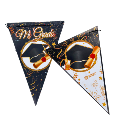 Compra Banderin Grado Negro *2 Metros en Partymax. Bogotá. Imagen #1.