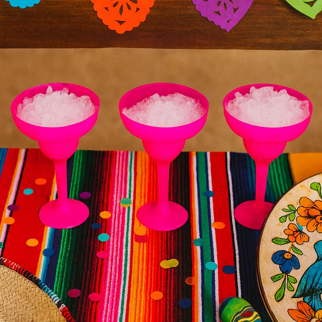 Compra Copas Acrílicas Margarita * 6 Unidades Fucsia en Partymax. Bogotá. Imagen #2.