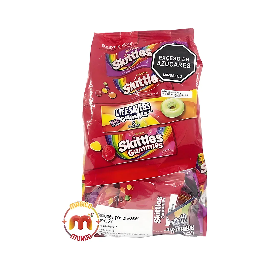 Compra Skittles Life Savers Surtido *35 Unidades en Partymax. Bogotá. Imagen #1.
