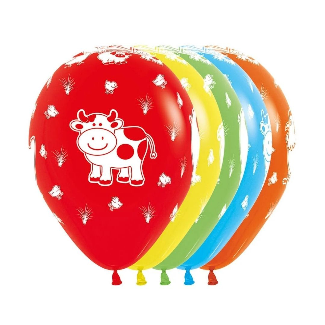 Compra Globo R-12 Granja *12 Unidades en Partymax. Bogotá. Imagen #1.