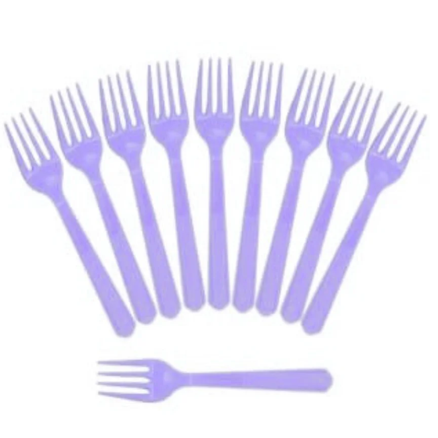 Compra Tenedor Lila * 10 Unidades en Partymax. Bogotá. Imagen #1.