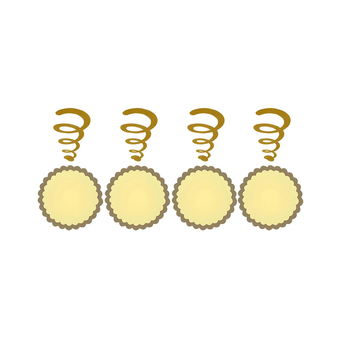 Compra Espiral Amarillo Pastel *4 Unidades en Partymax. Bogotá. Imagen #1.