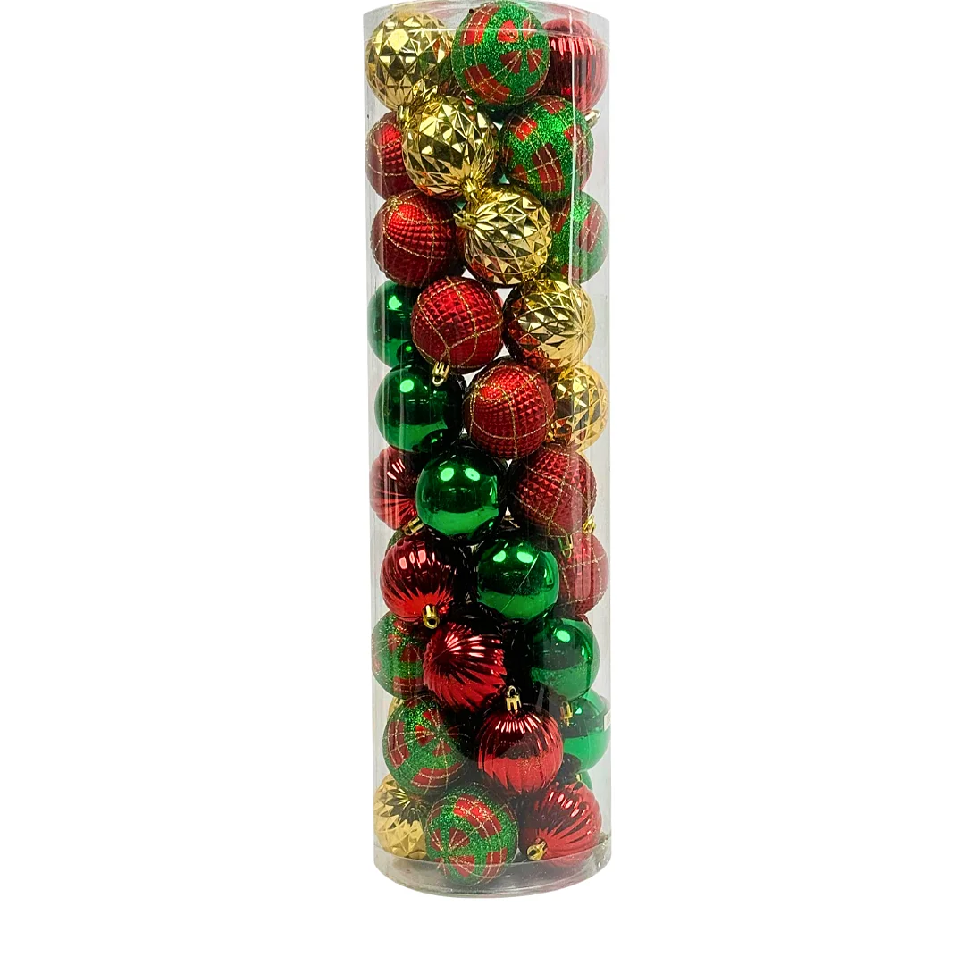 Compra Juego de Bolas Rojo-Dorado -Verde *50Piezas en Partymax. Bogotá. Imagen #1.