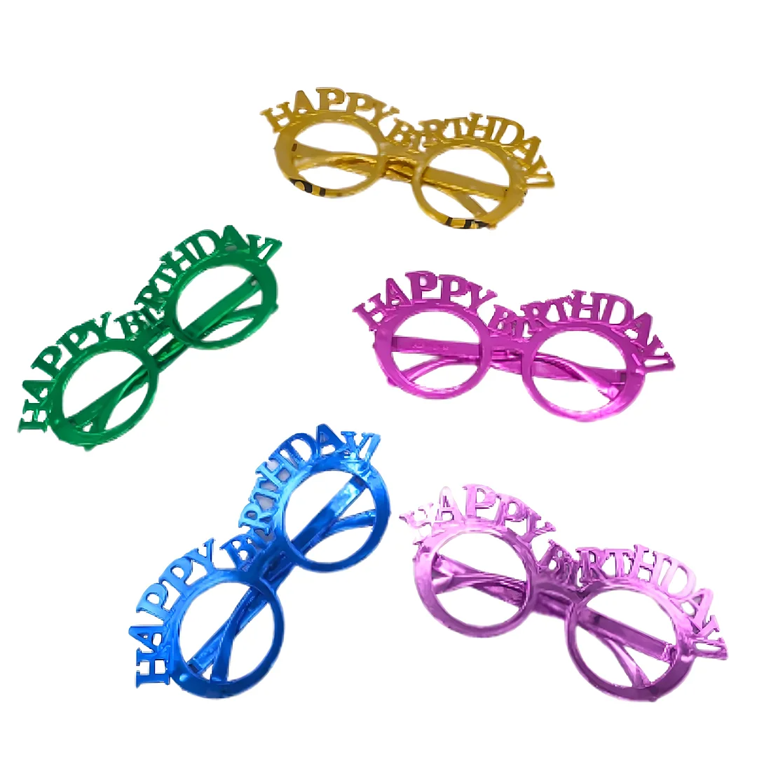 Compra Gafas Happy Birthday Metalizado Paga 5 Y Lleva 6 en Partymax. Bogotá. Imagen #1.