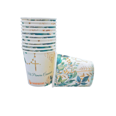 Compra Vaso 7 Onzas Primera Comunión Floral Niño *12 Unidades en Partymax. Bogotá. Imagen #1.