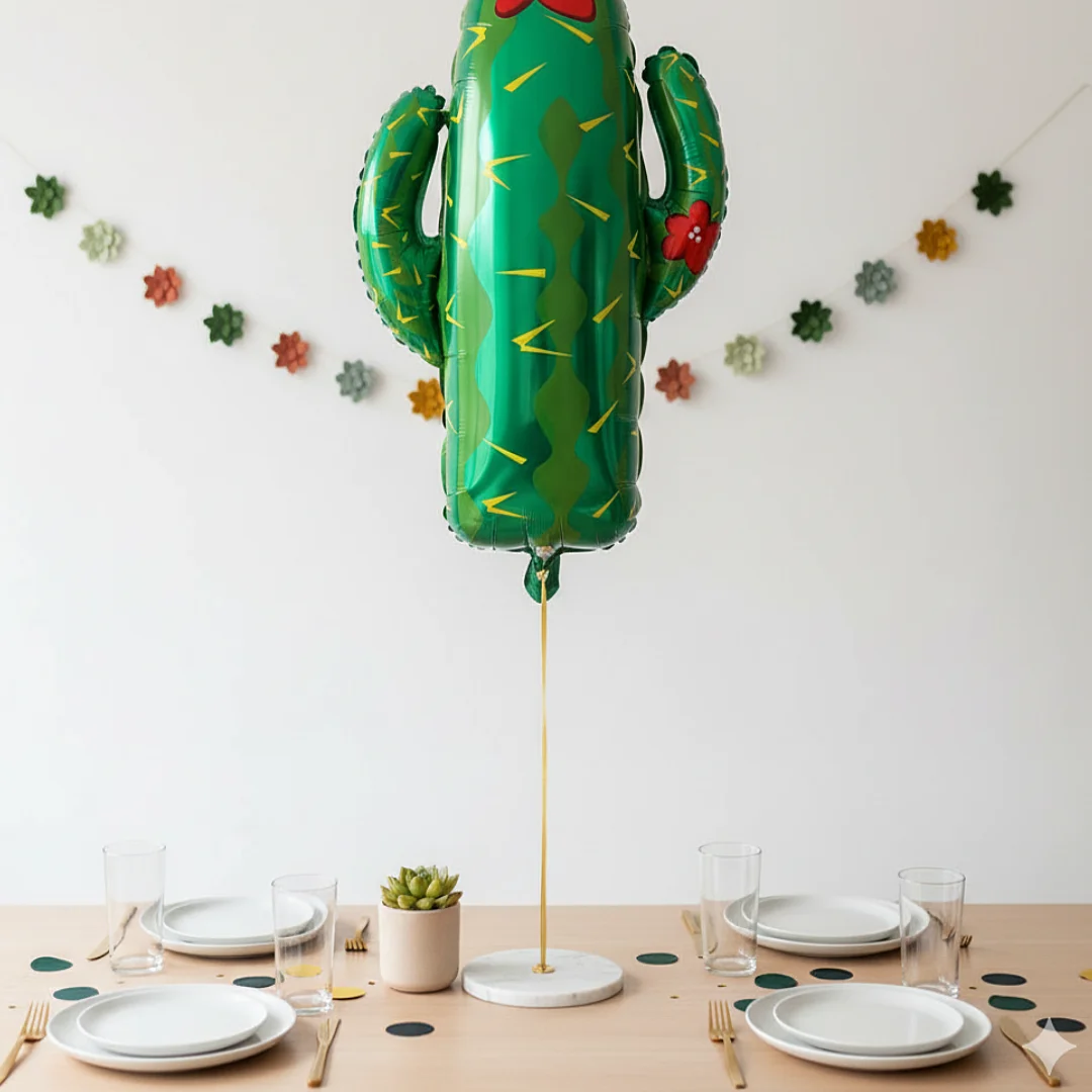 Compra Globo Metalizado Cactus Mexicano *2 Unidades en Partymax. Bogotá. Imagen #2.