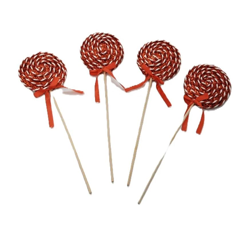 Compra Pick Navideño Adorno Colgar Dulce 4 Piezas en Partymax. Bogotá. Imagen #1.