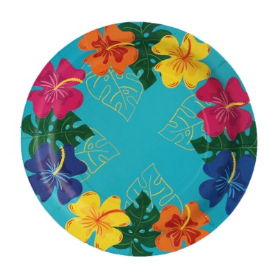 Compra Plato Redondo 6" Tropical *10 Unidades en Partymax. Bogotá. Imagen #1.