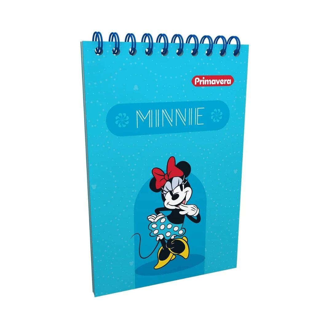 Compra Cuaderno Rayas Argollado Vertical Minerva Mouse *80Hojas en Partymax. Bogotá. Imagen #1.