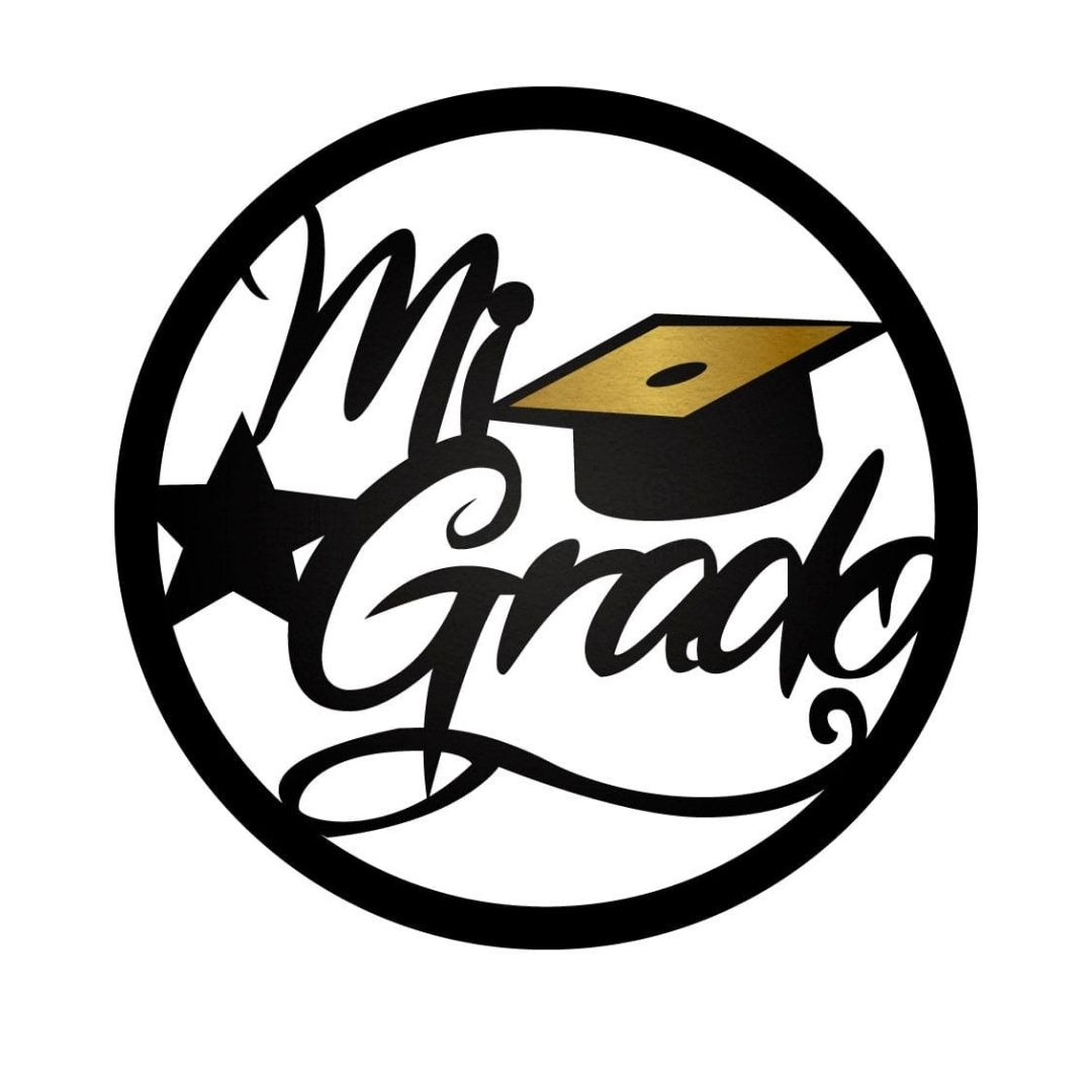 Compra Topper para Pared Mi Grado Negro en Partymax. Bogotá. Imagen #1.