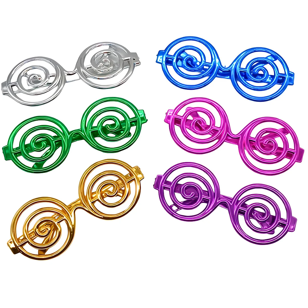 Compra Gafas Estilo Espiral Metalizado Paga 5 Y Lleva 6 en Partymax. Bogotá. Imagen #1.