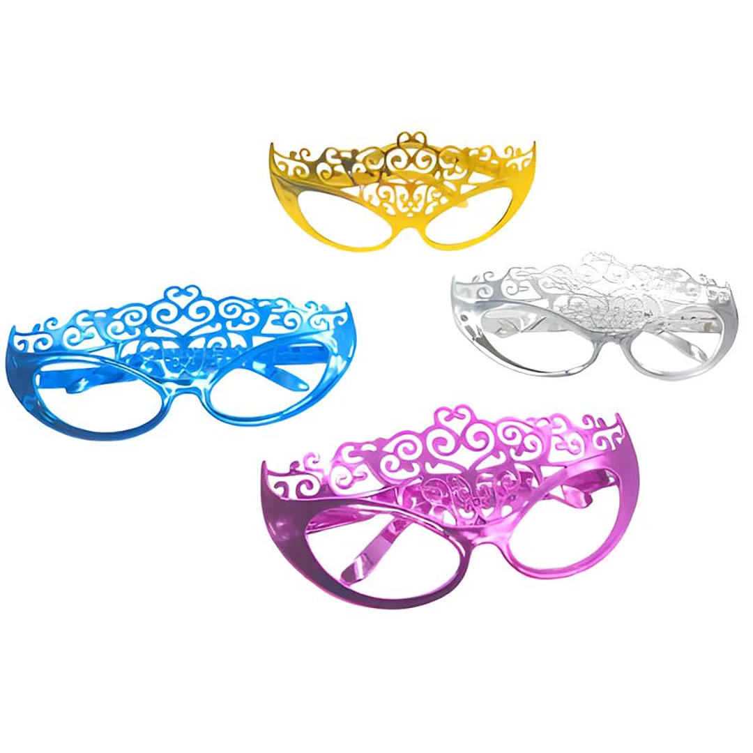 Compra Gafas Diseño Princesa Metalizado Paga 4 Y Lleva 6 en Partymax. Bogotá. Imagen #1.