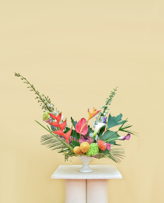 Contrata el servicio de Bouquet Amanecer Floral Color Personalizado en Partymax. Imagen #2