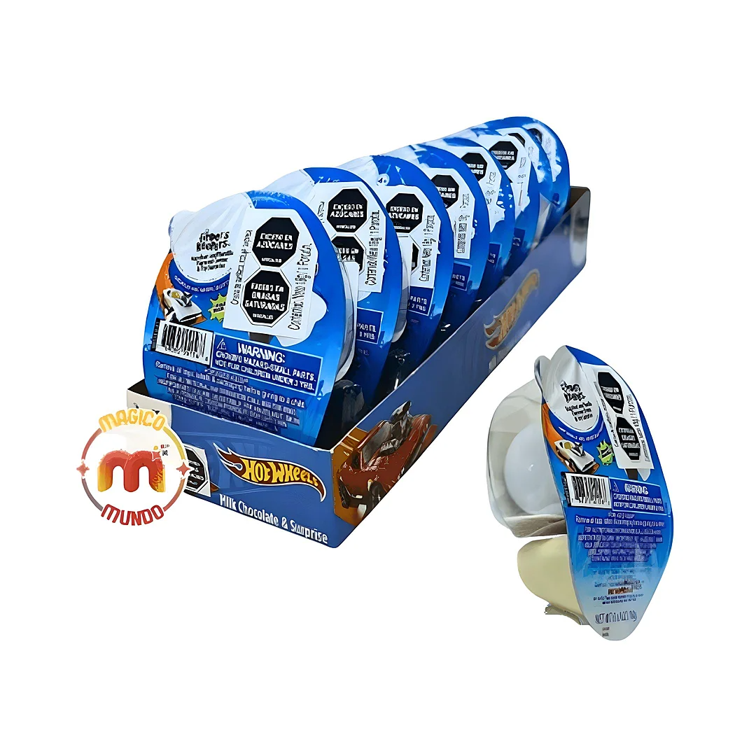 Compra Huevo Blister Grezon Hot Wheels Display *8 Unidades en Partymax. Bogotá. Imagen #1.