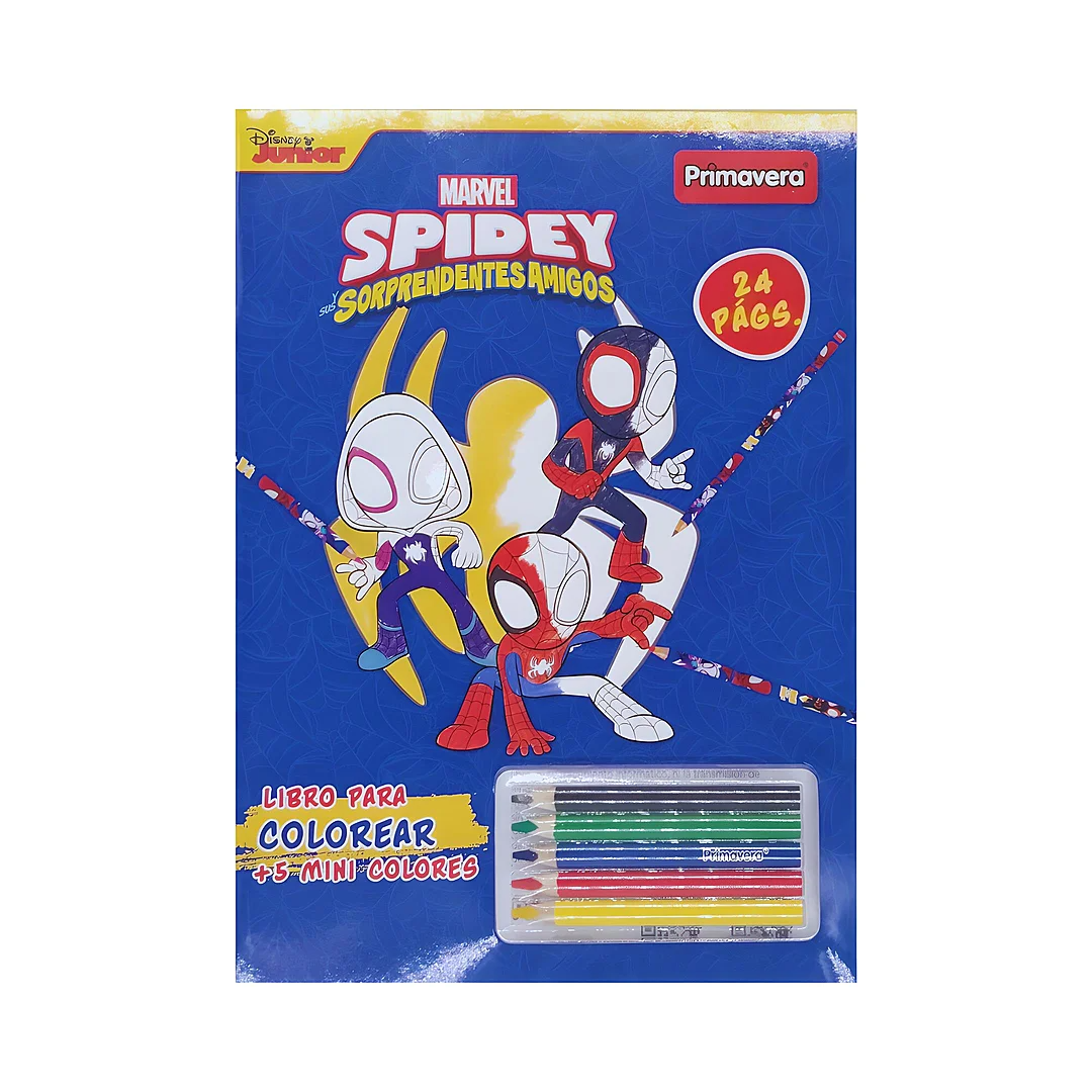 Compra Set Libro para Colorear Spidey *24 Páginas en Partymax. Bogotá. Imagen #1.