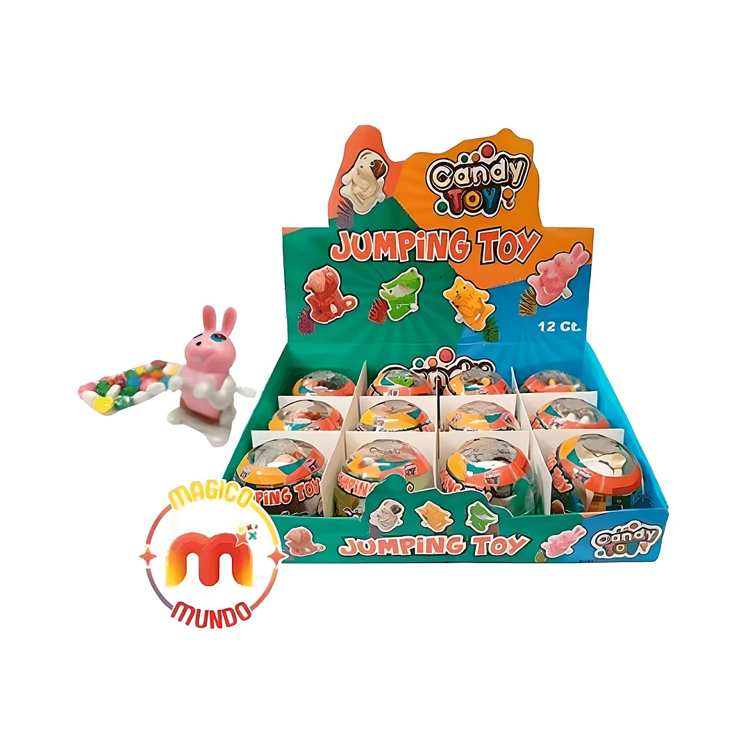 Compra Juguete Candy Toy Saltarin Display *12 Unidades en Partymax. Bogotá. Imagen #1.
