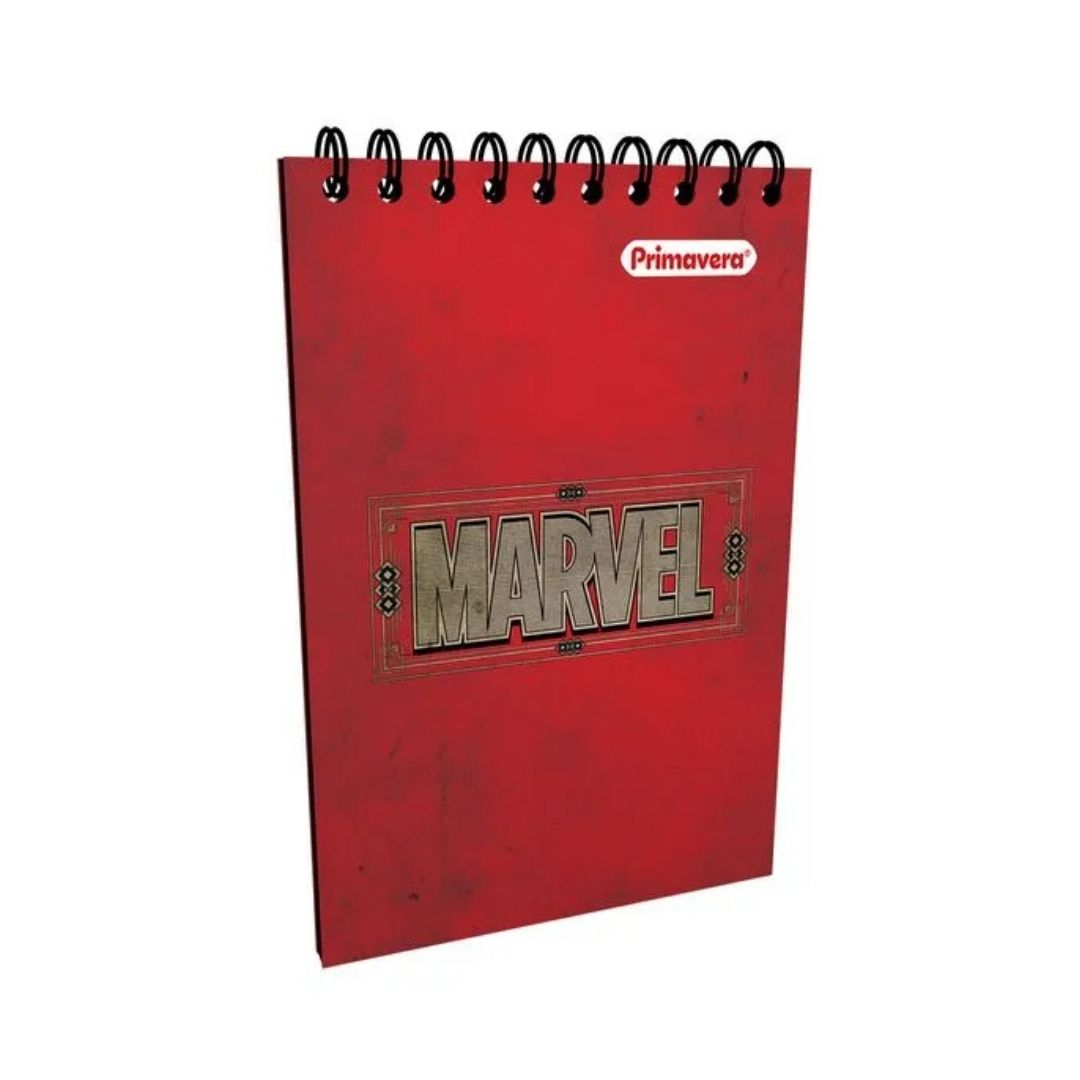 Compra Cuaderno Rayado Argollado Marvel Rojo *80 Hojas en Partymax. Bogotá. Imagen #1.