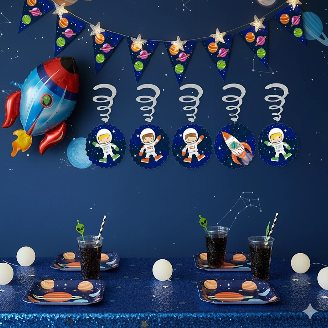 Compra Banderin Astronauta *4 Metros en Partymax. Bogotá. Imagen #2.