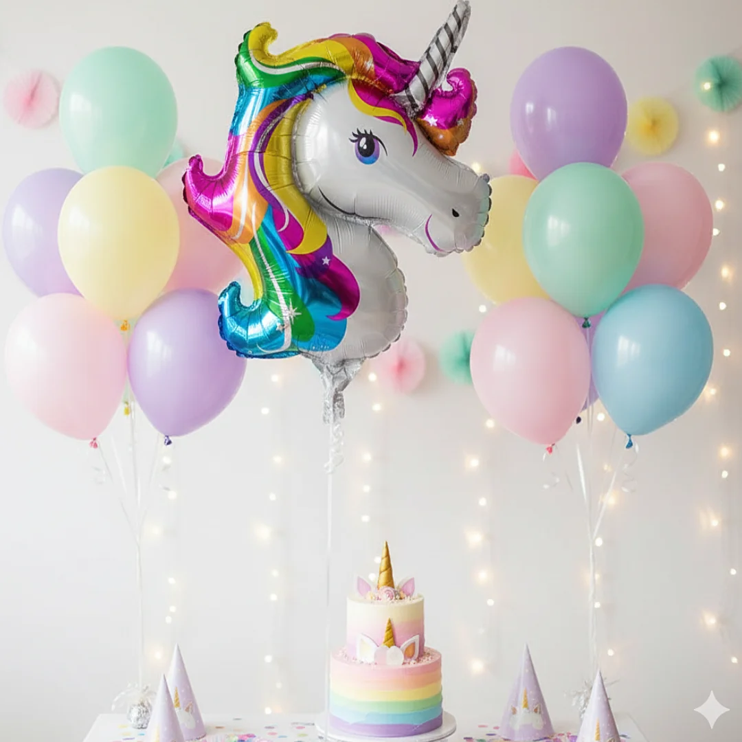 Compra Globo Unicornio Grande 1 Mtr en Partymax. Bogotá. Imagen #2.