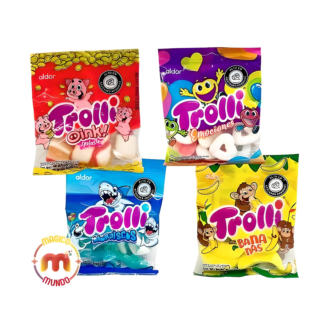 Compra Goma Trolli Rosada Surtida Display *24 Unidades en Partymax. Bogotá. Imagen #1.