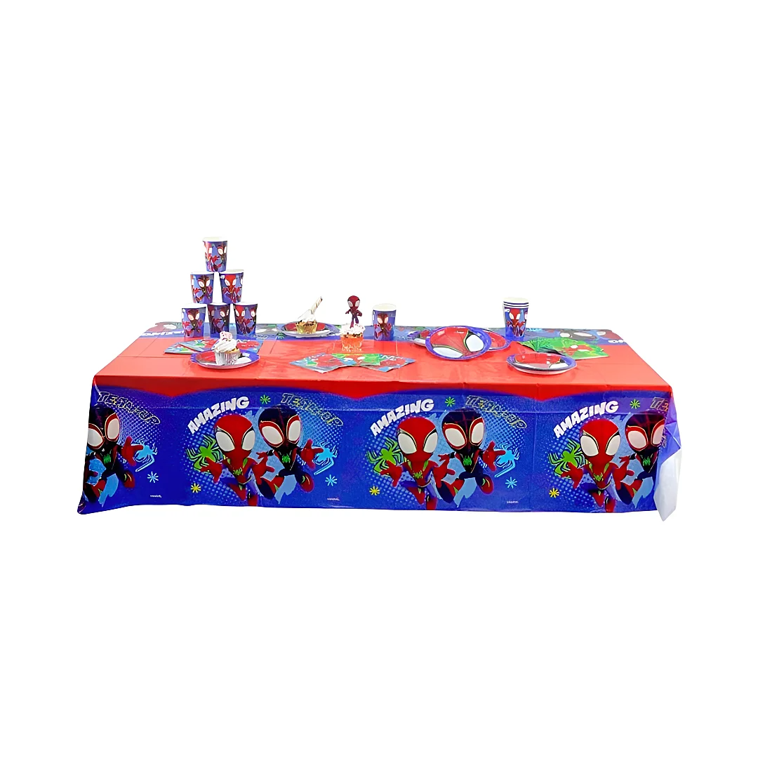 Compra aquí Mantel Plástico Spidey #1