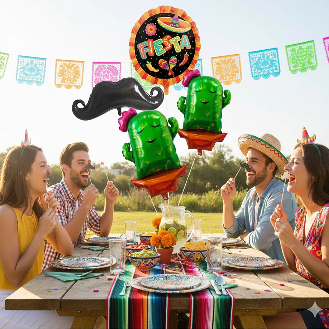 Compra Globo Metalizado Cactus Niña /Niño *2 Unidades en Partymax. Bogotá. Imagen #5.