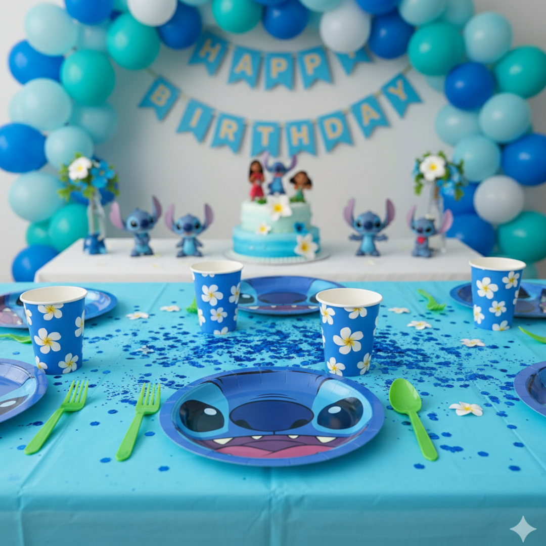 Compra Plato Redondo 7" Stitch * 10 Unidades en Partymax. Bogotá. Imagen #2.