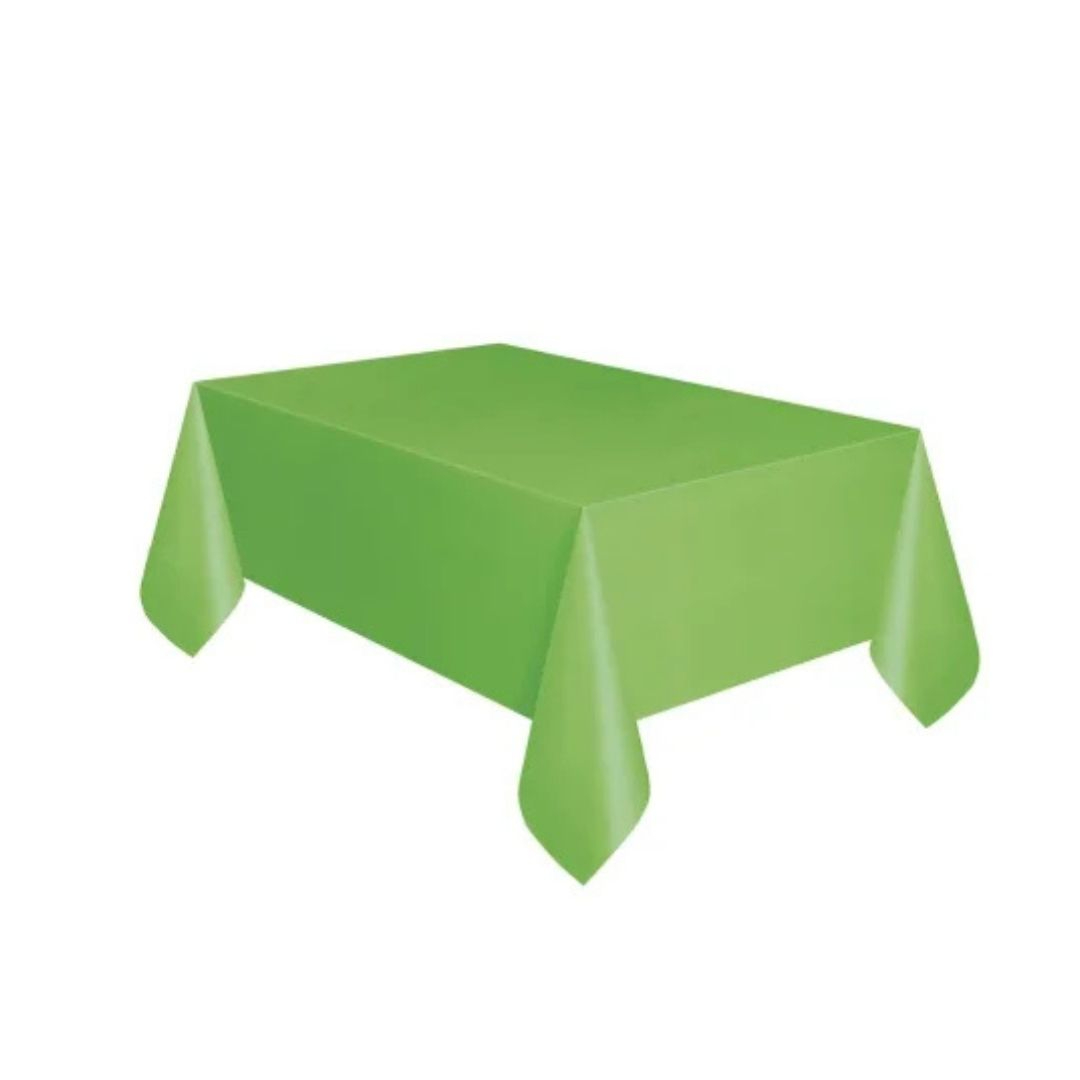 Compra Mantel Plastico Verde Lima *1.37 Mt en Partymax. Bogotá. Imagen #1.