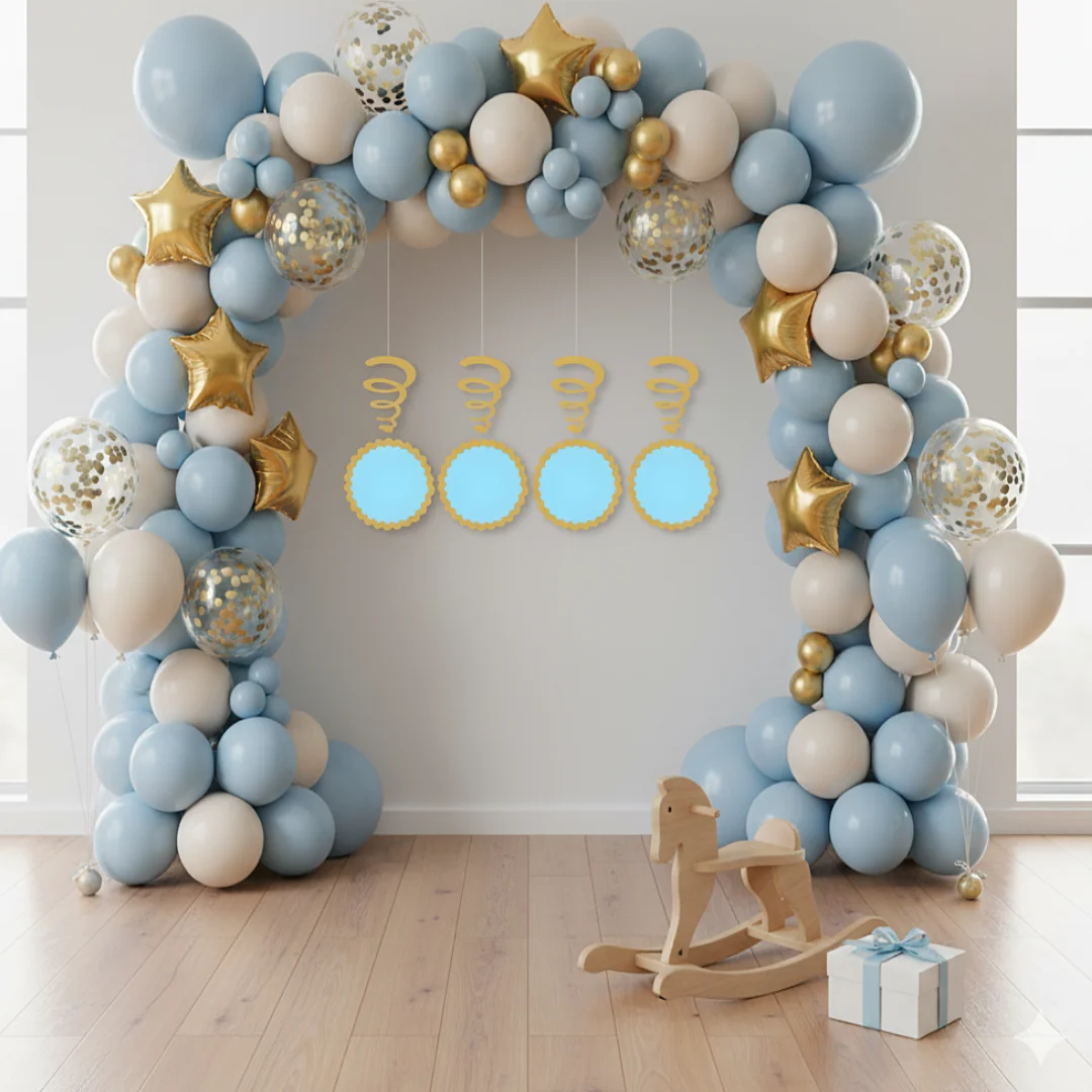 Compra Espiral Azul Pastel *4 Unidades en Partymax. Bogotá. Imagen #2.