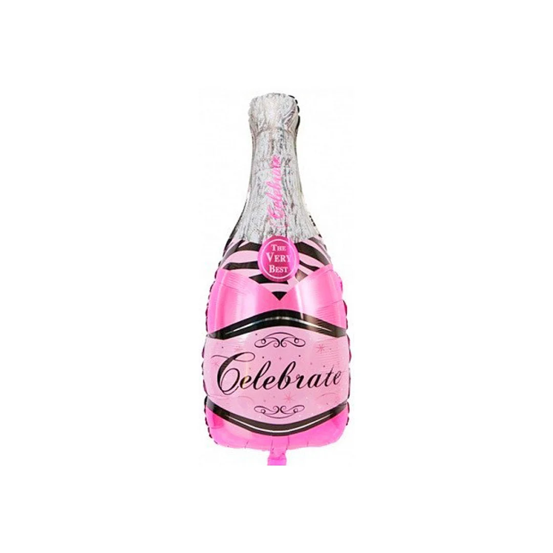 Compra Globo Metalizado Champaña Rosada de 45Cms en Partymax. Bogotá. Imagen #1.