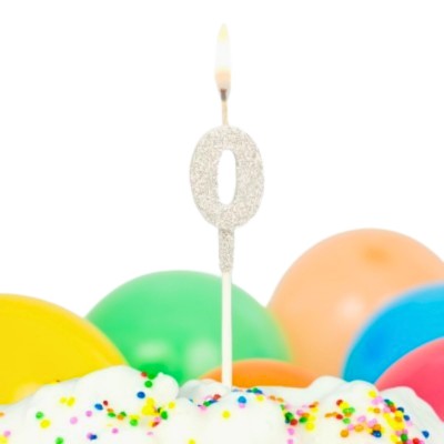 Compra aquí Vela Brillante Palo Largo Numero 0 #1