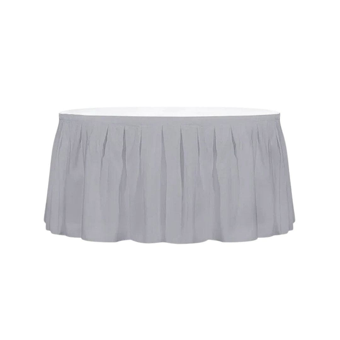 Compra Faldon Plastico Plateado en Partymax. Bogotá. Imagen #1.